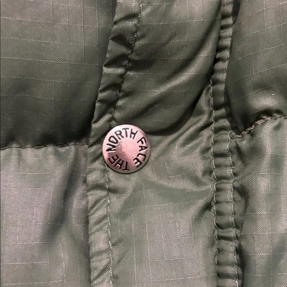 Vintage The North Face Jacket Mens  Green Puffer Down Filled - Picture 3 of 7